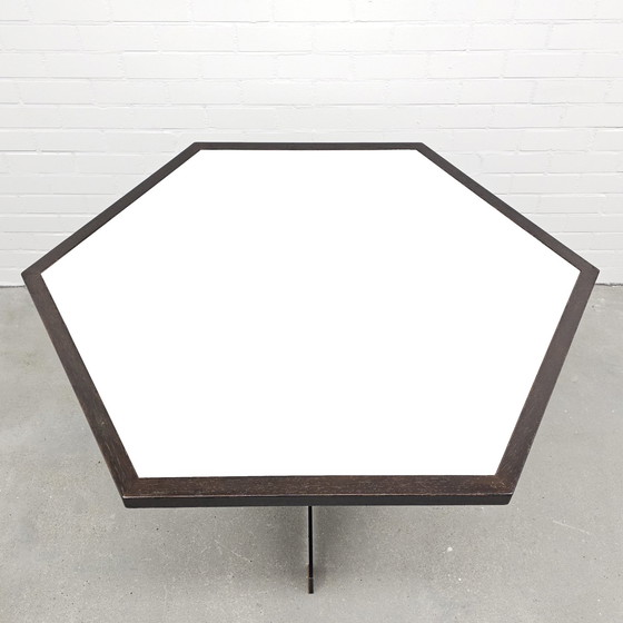 Image 1 of Tavolo da pranzo esagonale vintage