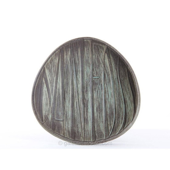 Image 1 of Ciotola triangolare in ceramica scandinava - anni '60
