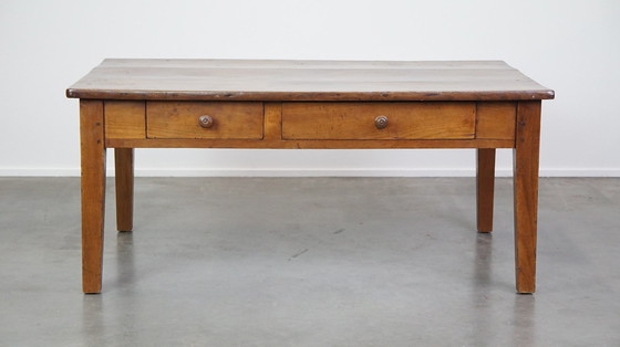 Image 1 of Large Wooden Coffee Table