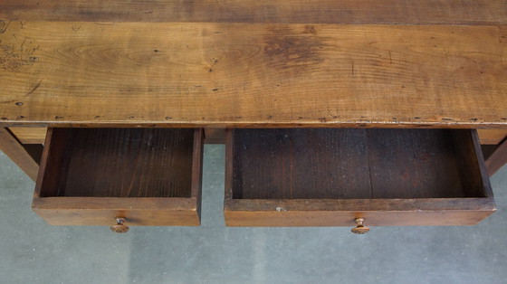 Image 1 of Large Wooden Coffee Table