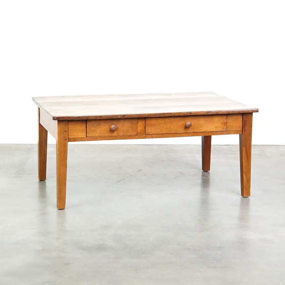 Image 1 of Large Wooden Coffee Table