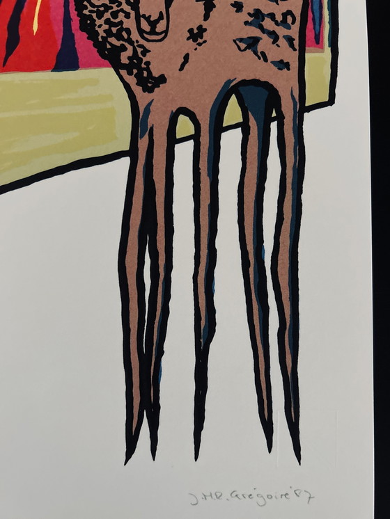 Image 1 of Screenprint Jacques Grégoire
