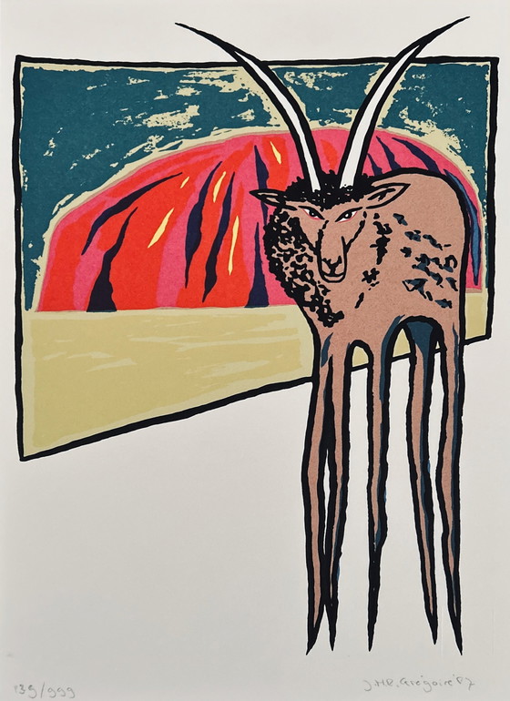 Image 1 of Screenprint Jacques Grégoire