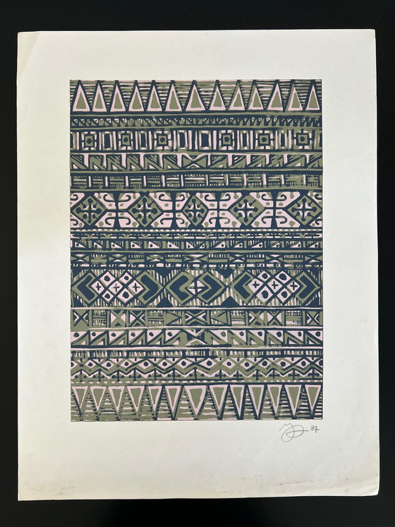 Image 1 of Screen print Jan Bernard Meinen