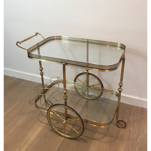 Tavolo girevole vintage neoclassico francese anni '40