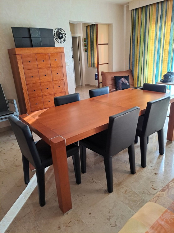 Image 1 of Dining Room Malofancon Cherry (Italian Design)