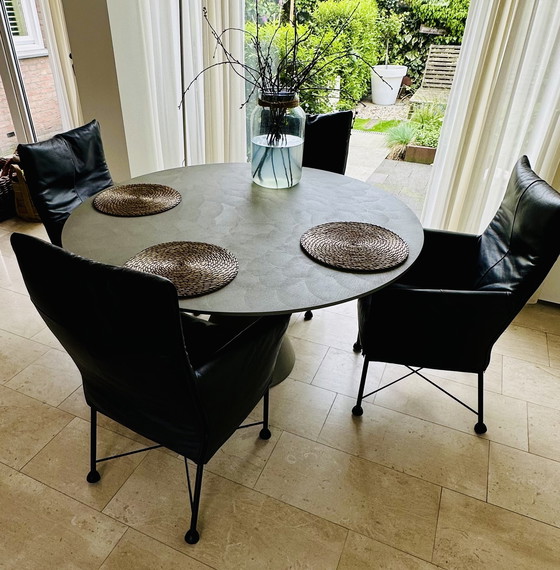 Image 1 of 4x Montis Chaplin designer dining chairs