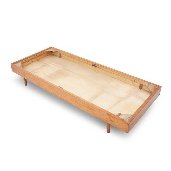 Image 1 of Letto singolo in legno, anni '50,