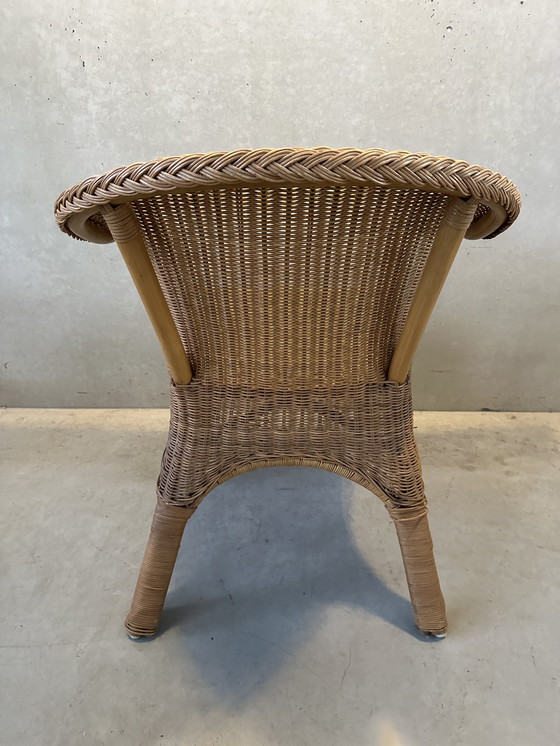 Image 1 of Fauteuil club en rotin