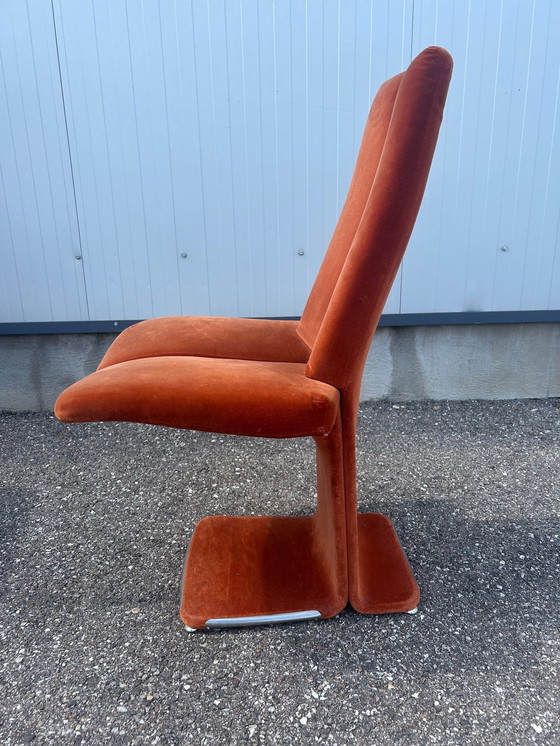 Image 1 of Pair Of Italian Chairs 1970