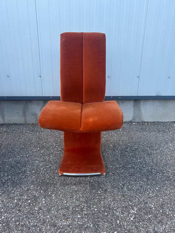 Image 1 of Pair Of Italian Chairs 1970