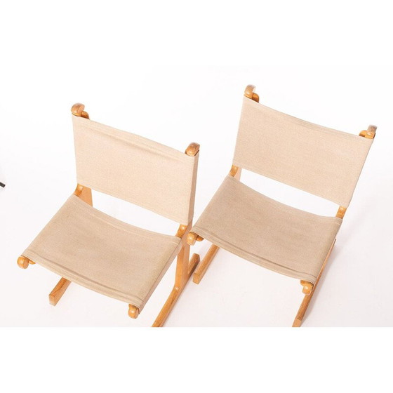 Image 1 of Set di 2 sedie vintage di Ditte &amp; Adrian Heath per France &amp; Son, anni '60