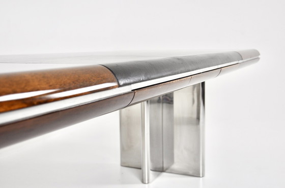 Image 1 of Large Italian Desk by Hans von Klier for Skipper, 1970s