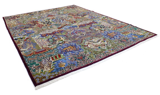 Image 1 of Alfombra persa original anudada a mano Kashmar Fine Paradise Design 393 x 300 cm Excelente estado