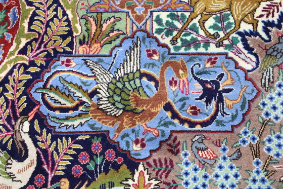 Image 1 of Alfombra persa original anudada a mano Kashmar Fine Paradise Design 393 x 300 cm Excelente estado