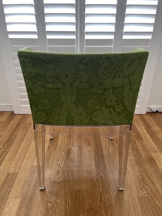 Image 1 of 5 x Kartell The Mademoiselle Chair in damask green