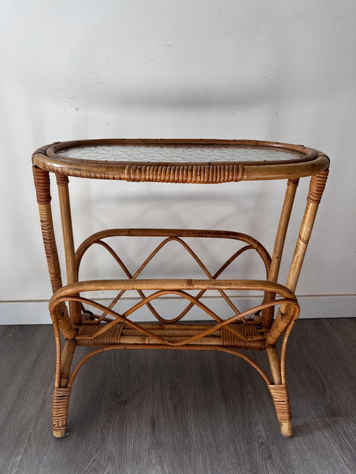 Rohe Noordwolde Rattan Side Table