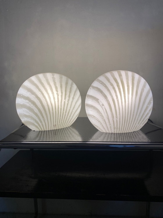 Image 1 of 2x Peill & Putzler table lamps Zebra series