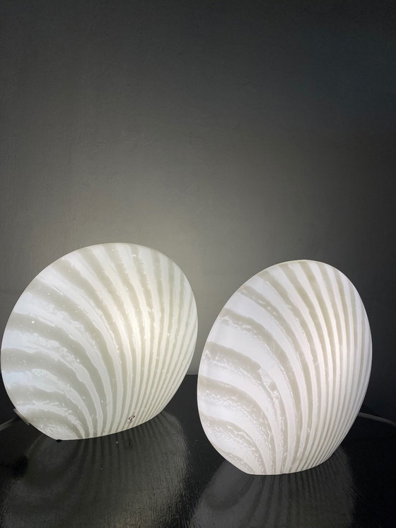 Image 1 of 2x Peill & Putzler table lamps Zebra series