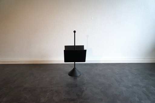 Italian vintage magazine rack by Porada Arredi, 1980s