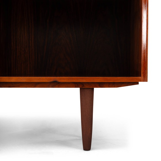 Image 1 of Danish Design Rosewood Bookcase with LP Rack