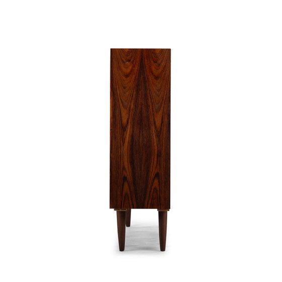 Image 1 of Danish Design Rosewood Bookcase with LP Rack