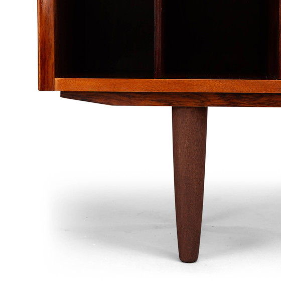 Image 1 of Danish Design Rosewood Bookcase with LP Rack