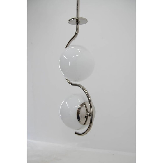 Image 1 of Vintage functionalist chandelier by Jindrich Halabala, 1930s