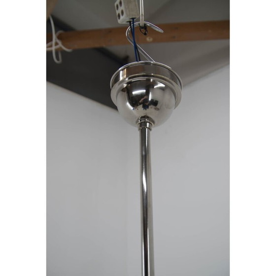 Image 1 of Vintage functionalist chandelier by Jindrich Halabala, 1930s