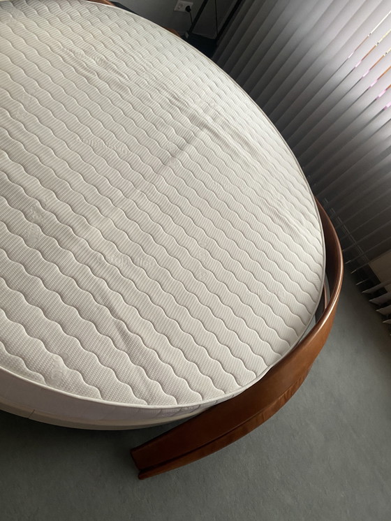 Image 1 of Designer bed round postmodern Memphis Design