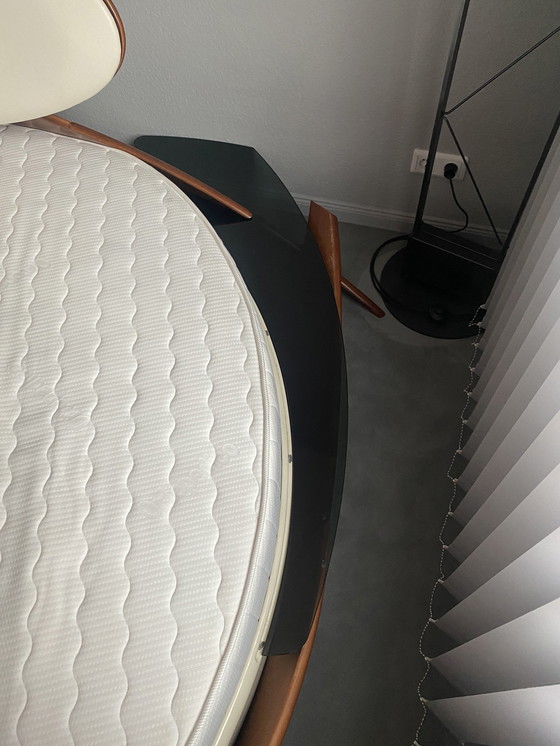 Image 1 of Designer bed round postmodern Memphis Design