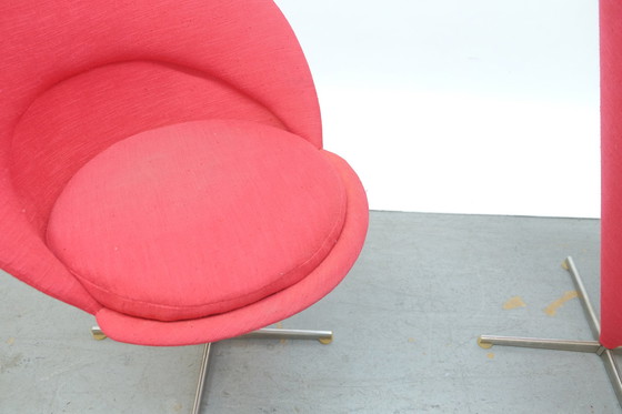 Image 1 of 2x Cone K1 Chairs by Verner Panton for Plus-Linje