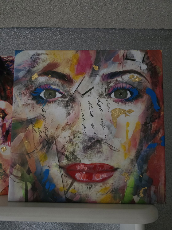 Image 1 of 1 Exclusive Work. Self Reflection On Canvas