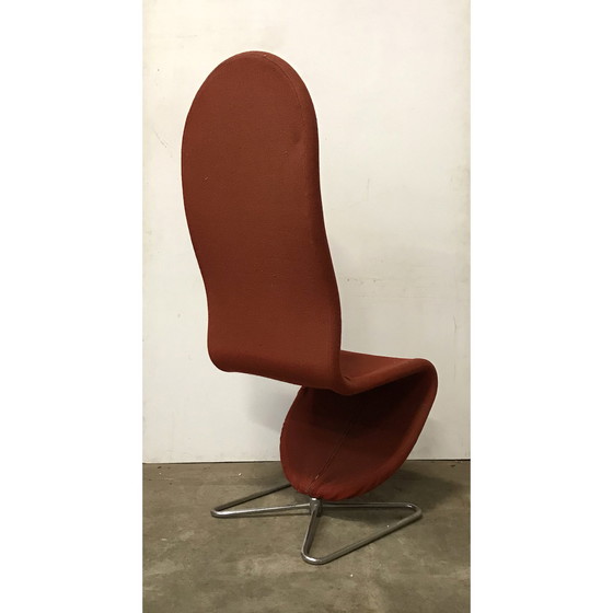 Image 1 of Verner Panton 1-2-3 Serie High Back In Terra Upholstery