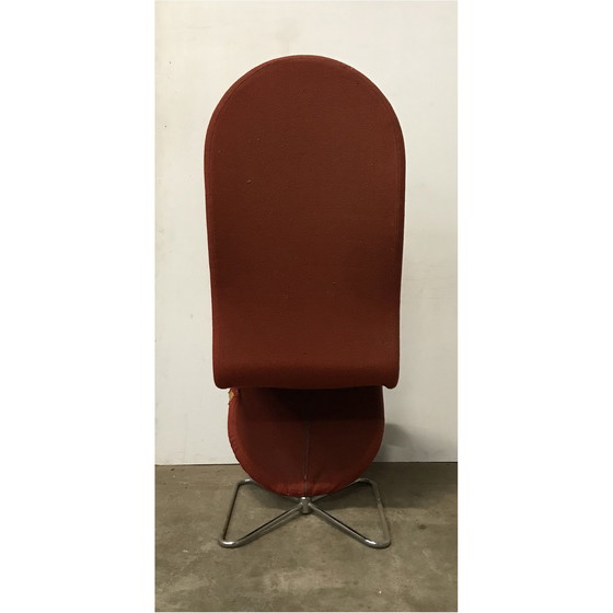 Image 1 of Verner Panton 1-2-3 Serie High Back In Terra Upholstery