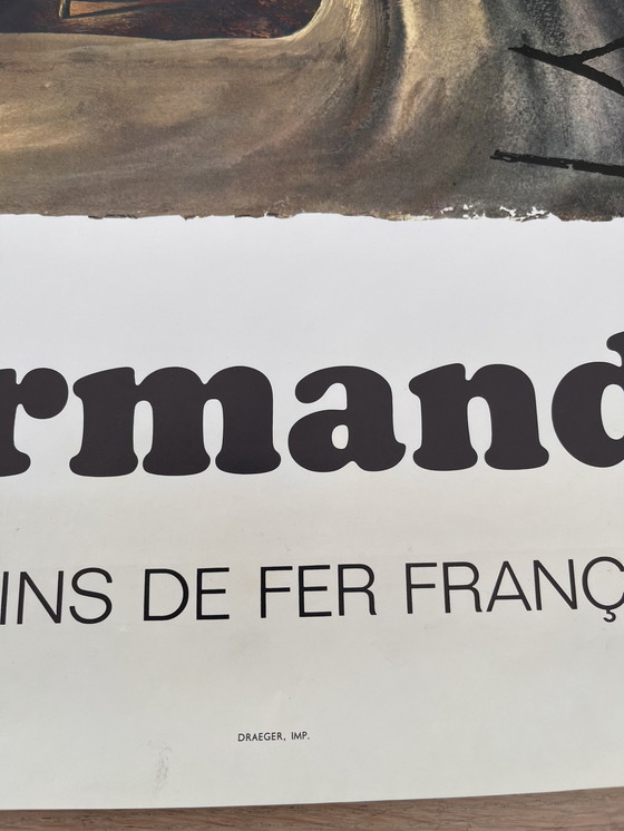 Image 1 of Affiche De Chemin De Fer Normandie