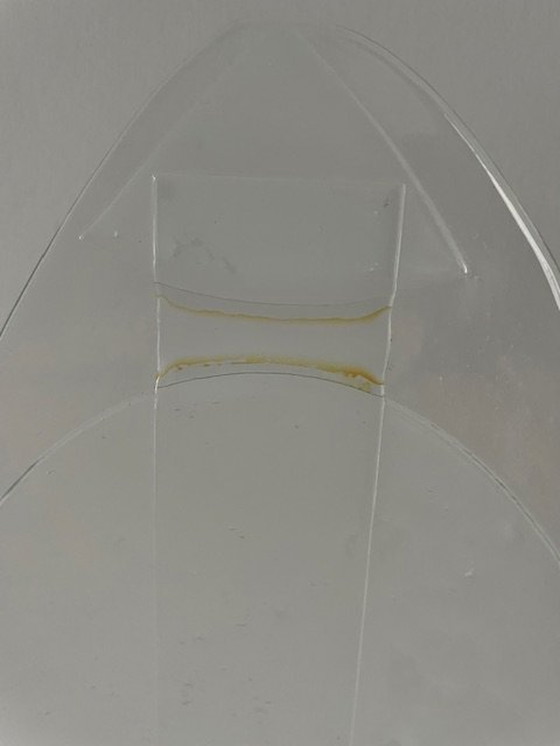 Image 1 of Glass Bowl With Minimalist Geometric Patterns