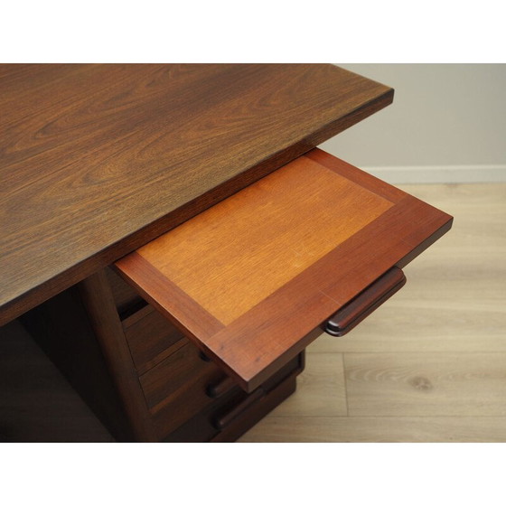Image 1 of Vintage walnut desk, Denmark 1960s