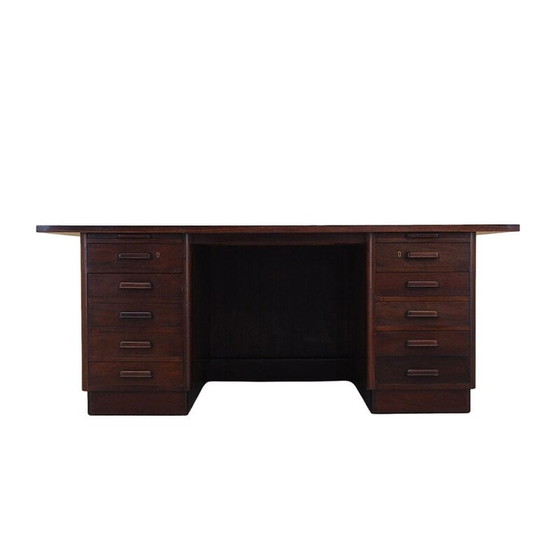 Image 1 of Vintage walnut desk, Denmark 1960s