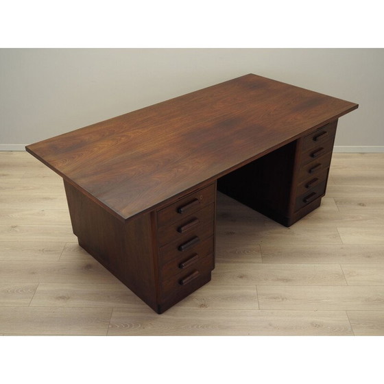 Image 1 of Vintage walnut desk, Denmark 1960s