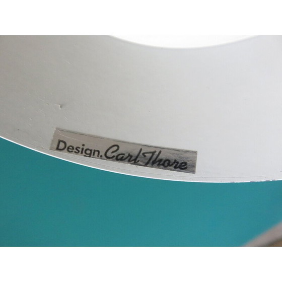 Image 1 of Vintage aluminum pendant lamp by Carl Thore, Sweden 1960