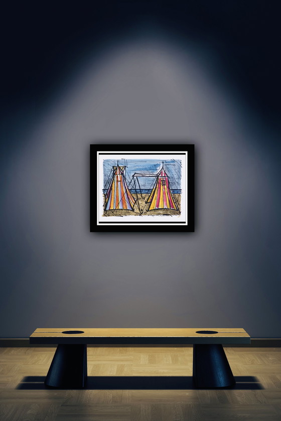 Image 1 of Bernard Buffet, "Sujets 1967" Opening Promotion! Color Lithography.