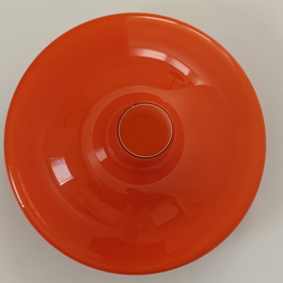 Image 1 of Peill & Putzler Orange Pendant Lamp Glass