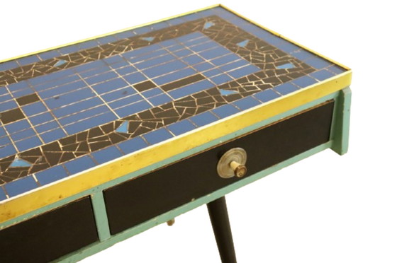 Image 1 of Credenza da ingresso piccola credenza bassa 'Steesow' vintage