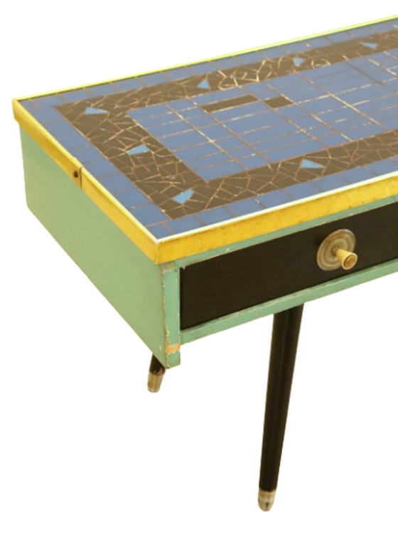 Image 1 of Credenza da ingresso piccola credenza bassa 'Steesow' vintage