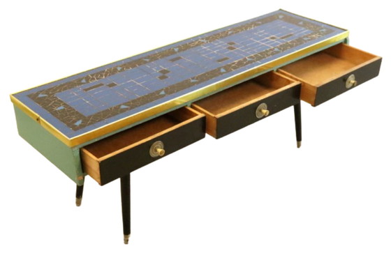 Image 1 of Armoire d'entrée petit meuble bas 'Steesow' vintage