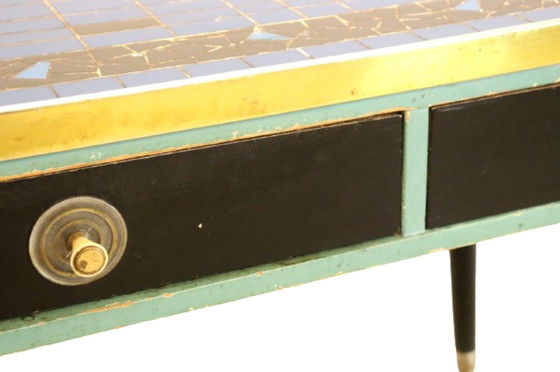 Image 1 of Credenza da ingresso piccola credenza bassa 'Steesow' vintage