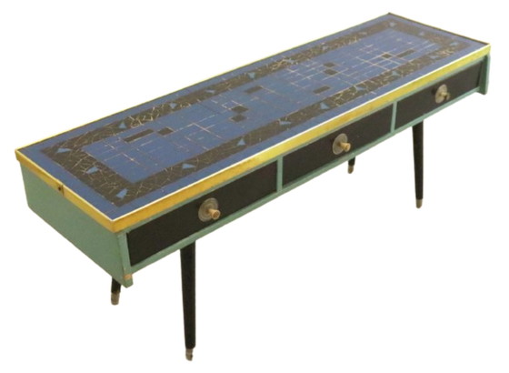 Image 1 of Credenza da ingresso piccola credenza bassa 'Steesow' vintage