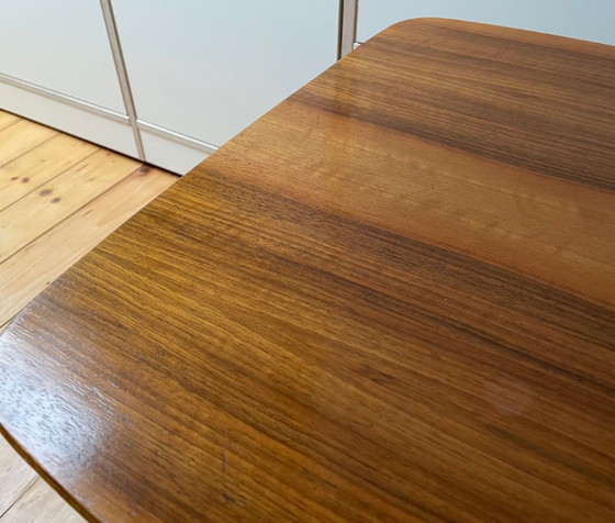 Image 1 of 50s Walnut Side Table