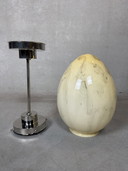 Lámpara colgante Art Déco XL - Opalina jaspeada